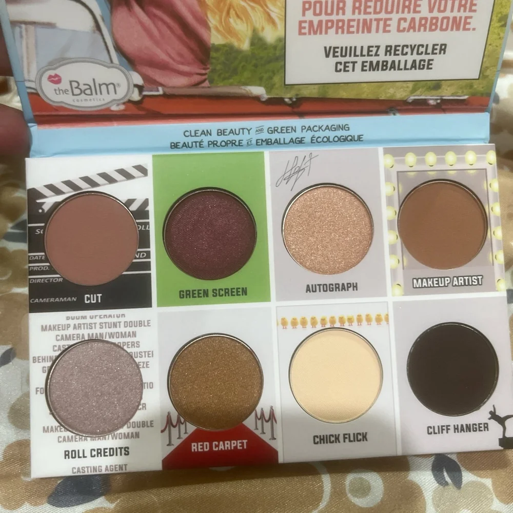 New The Balm x BALM Cosmetics The Balm and the Beautiful 8 eyeshadow palette